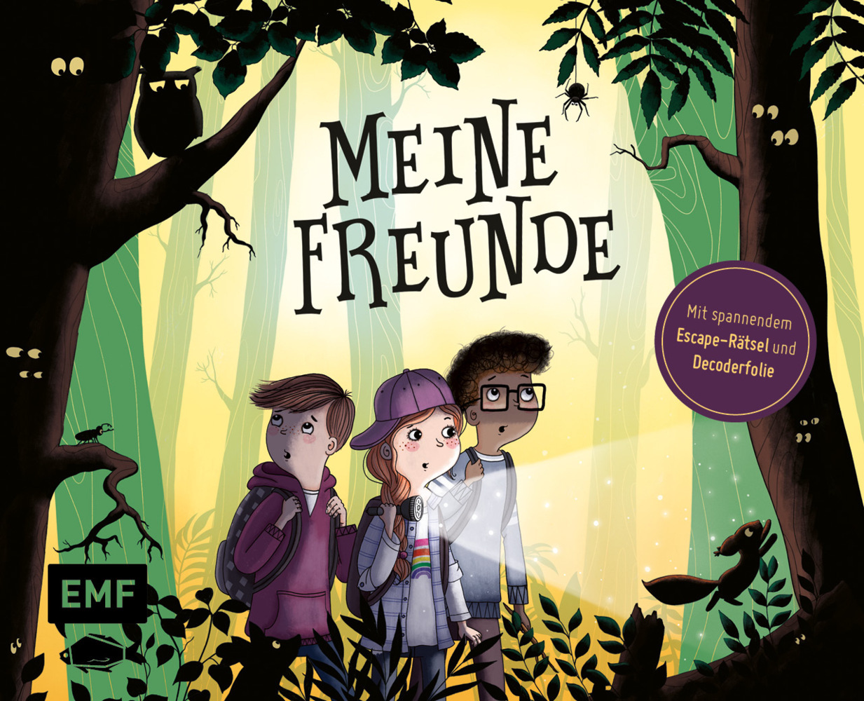 Meine Freunde - Das Freundebuch mit schaurig-spannendem Escape-Rätsel main product photo