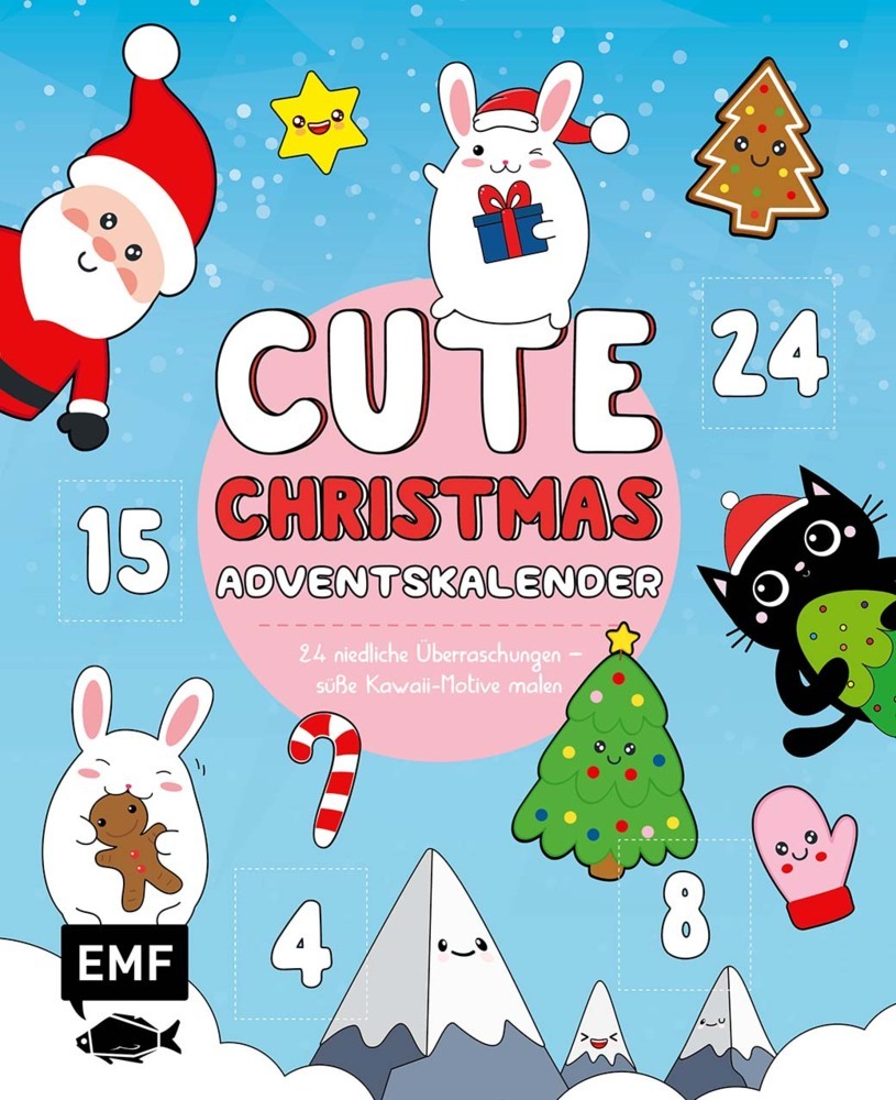Mein Kawaii-Adventskalender-Buch: Cute Christmas main product photo