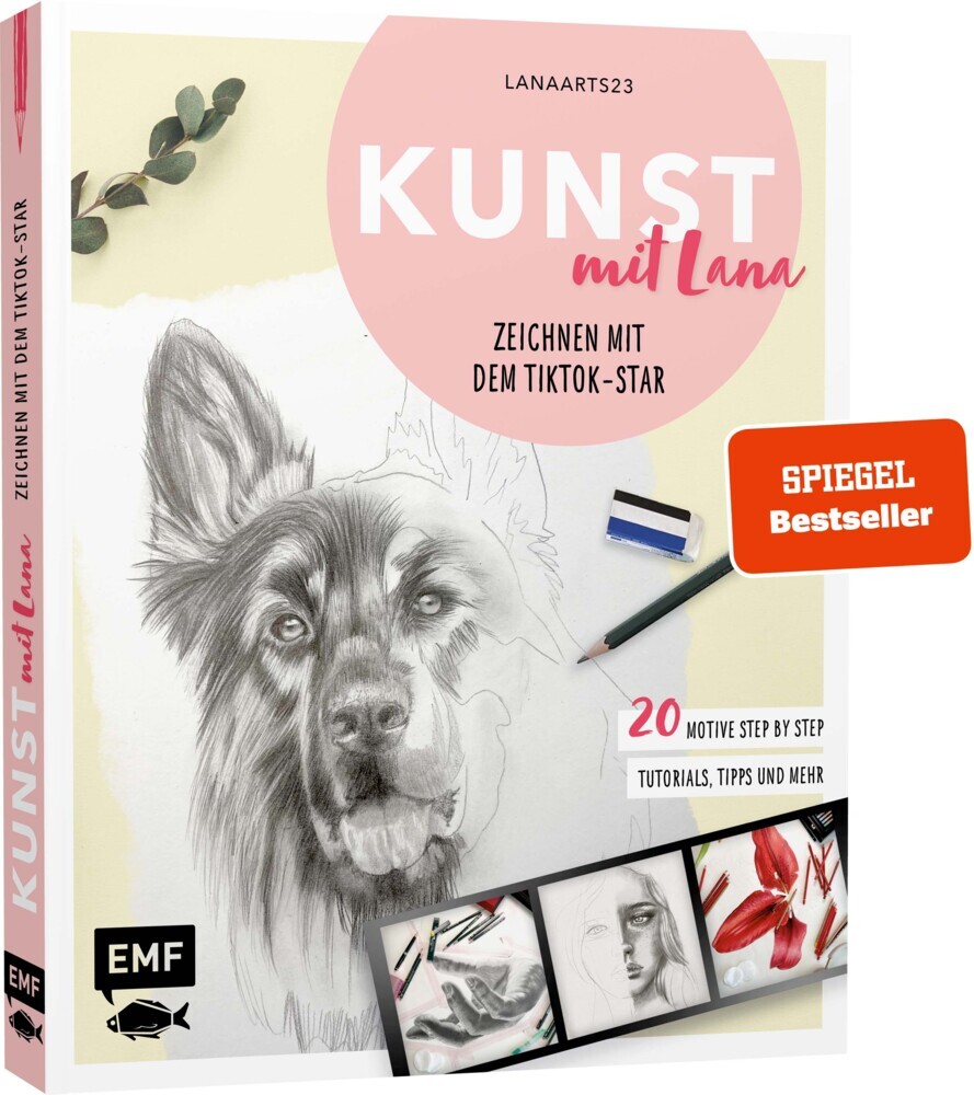Kunst mit Lana - Zeichnen mit dem TikTok-Star Lanaarts23 main product photo