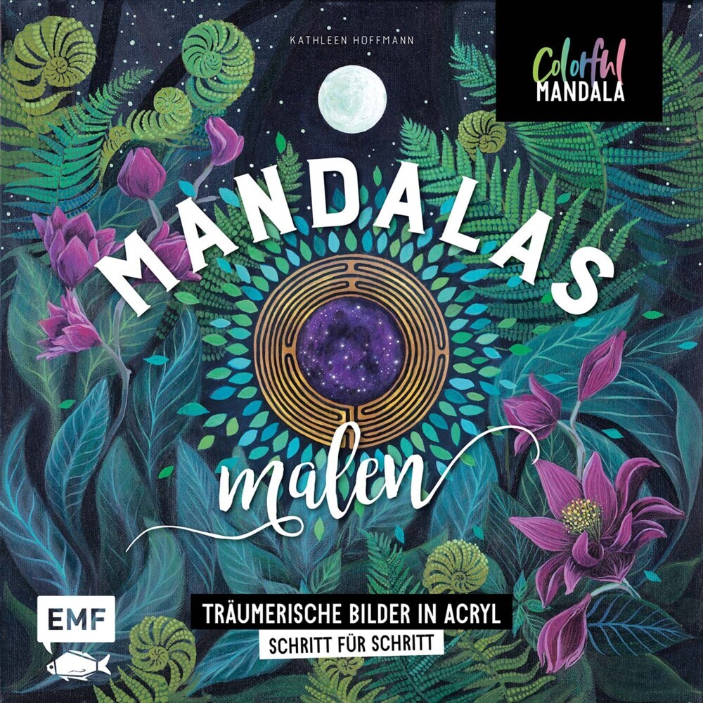 Colorful Mandala - Mandalas malen main product photo