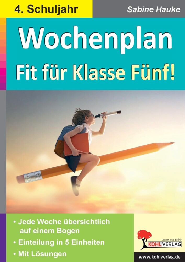 Wochenplan Fit für Klasse Fünf! main product photo