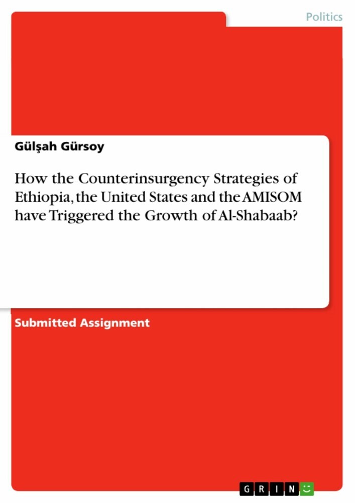How the Counterinsurgency Strategies of Ethiopia, the United States and the AMISOM have Triggered the Growth of Al-Shabaab? main product photo