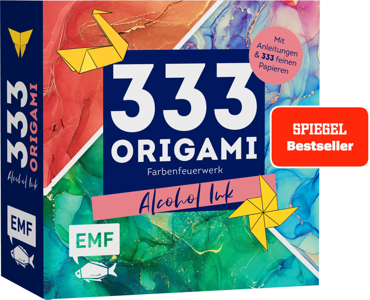 333 Origami - Farbenfeuerwerk: Alcohol Ink main product photo