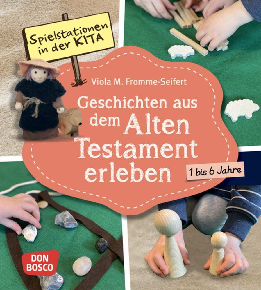 Spielstationen in der Kita. Geschichten aus dem Alten Testament erleben main product photo