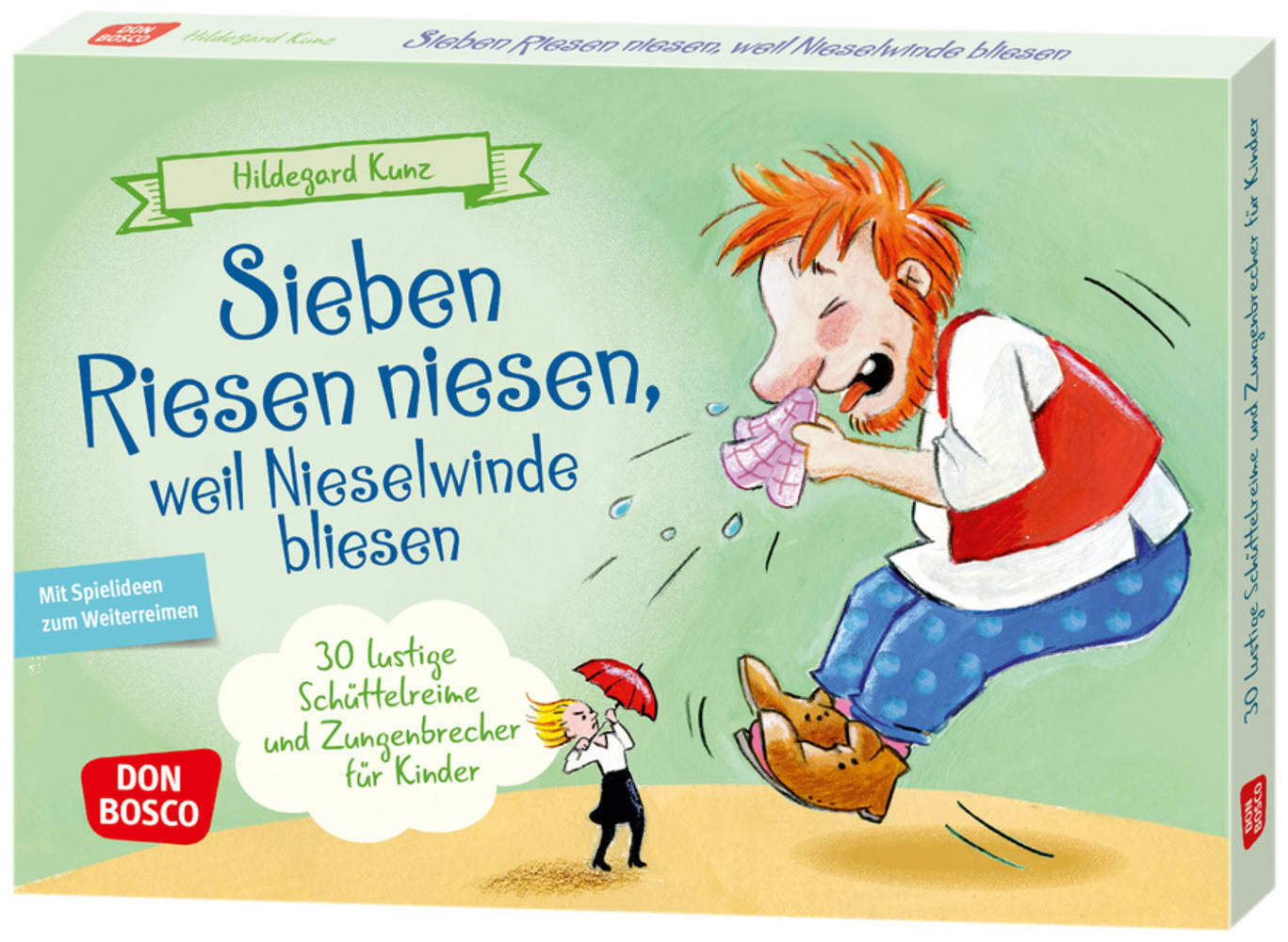 Sieben Riesen niesen, weil Nieselwinde bliesen main product photo