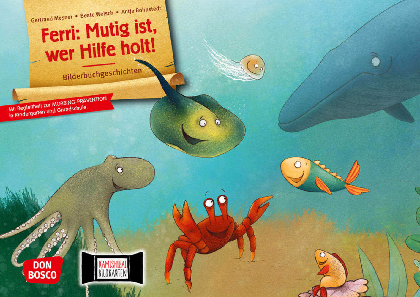 Ferri: Mutig ist, wer Hilfe holt! Kamishibai Bildkartenset main product photo