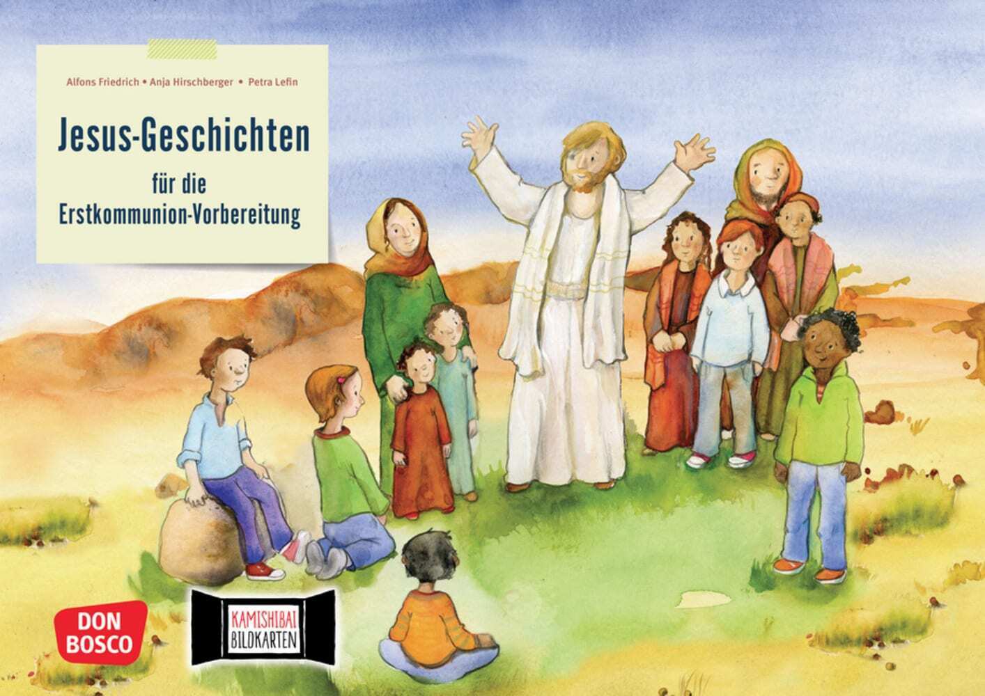 Jesus-Geschichten für die Erstkommunion-Vorbereitung. Kamishibai Bildkartenset main product photo
