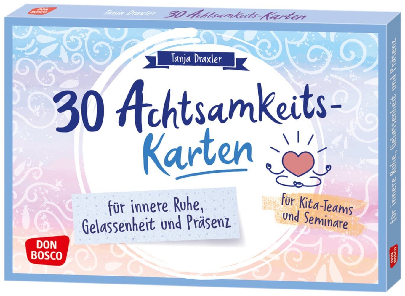 30 Achtsamkeitskarten für innere Ruhe, Gelassenheit und Präsenz main product photo