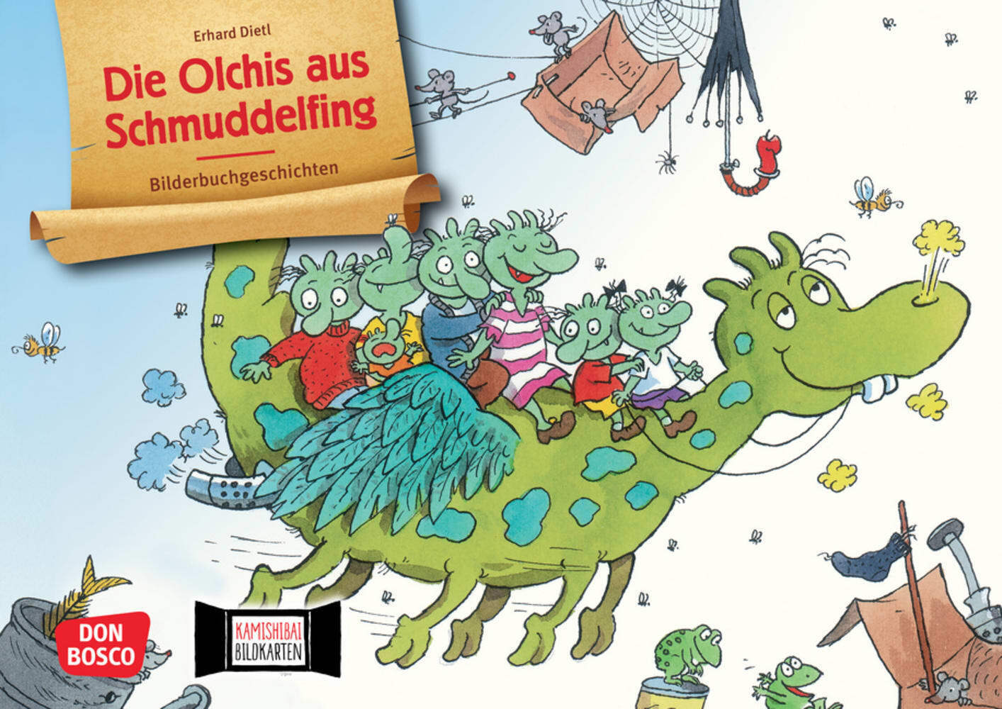 Die Olchis aus Schmuddelfing. Kamishibai Bildkartenset main product photo