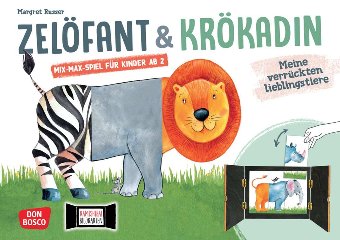 Zelöfant und Krökadin: Meine verrückten Lieblingstiere. Kamishibai Bildkartenset main product photo