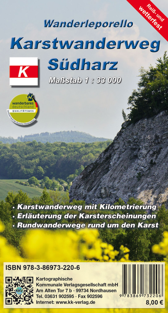Karstwanderweg Südharz main product photo