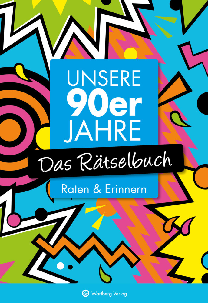 Unsere 90er Jahre - Das Rätselbuch main product photo