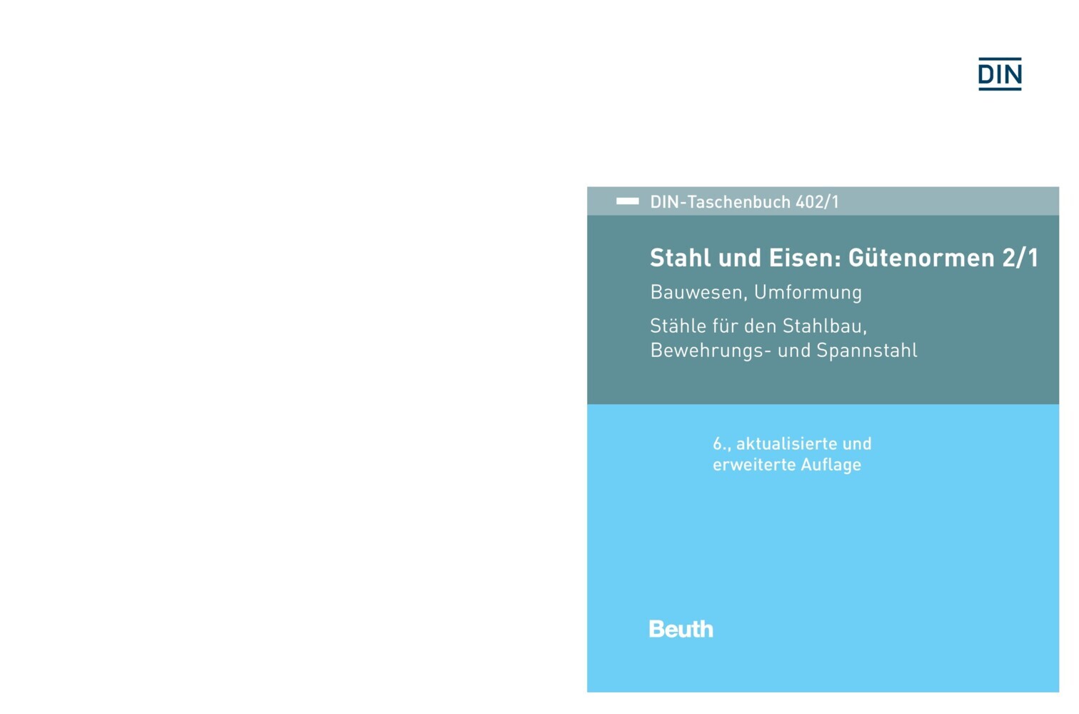 Stahl und Eisen: Gütenormen 2/1 main product photo
