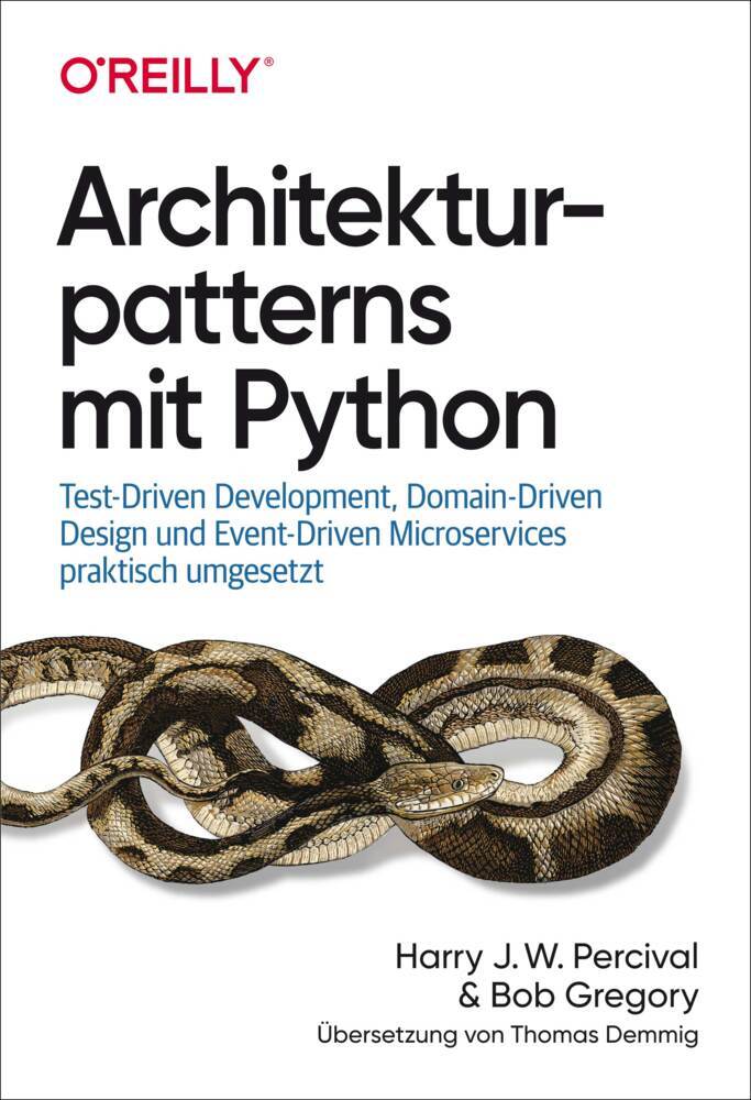Architekturpatterns mit Python main product photo