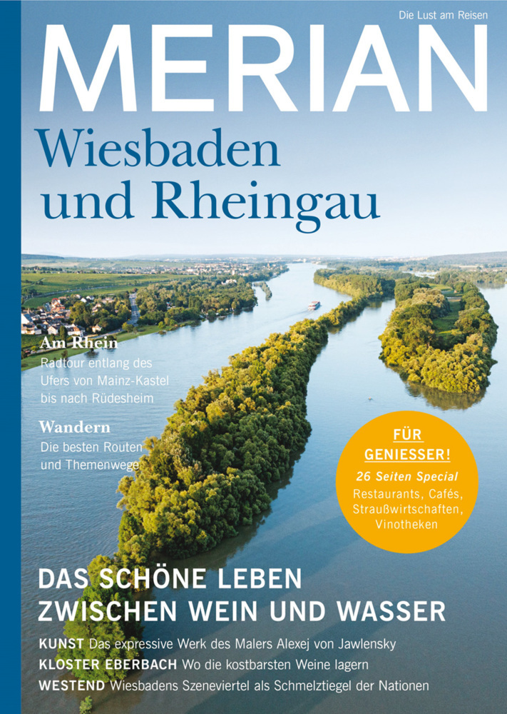 MERIAN Magazin Wiesbaden und der Rheingau 10/21 main product photo
