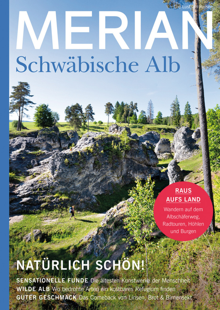 MERIAN Magazin Schwäbische Alb 1/22 main product photo
