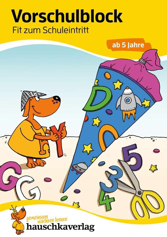 Vorschulblock ab 5 Jahre für Junge und Mädchen - Fit zum Schuleintritt main product photo