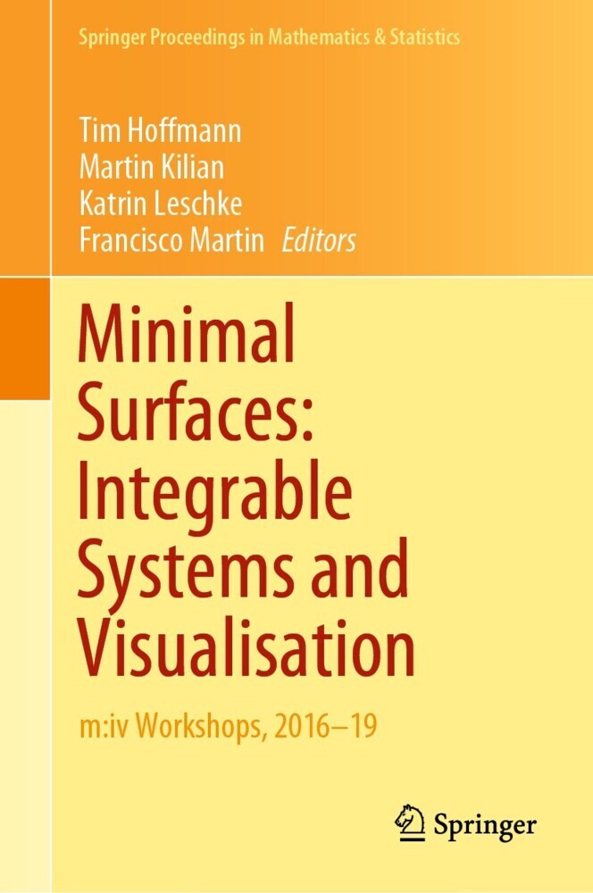 Minimal Surfaces: Integrable Systems and Visualisation main product photo