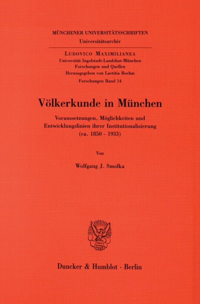 Völkerkunde in München. main product photo