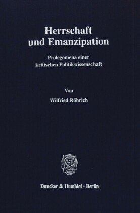 Herrschaft und Emanzipation.