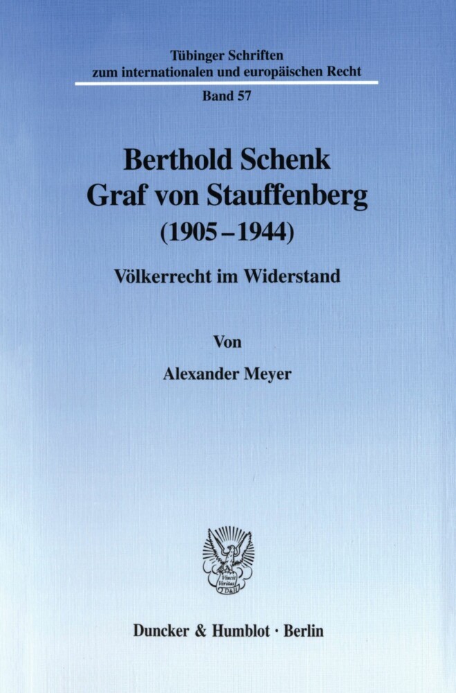 Berthold Schenk Graf von Stauffenberg (1905-1944). main product photo
