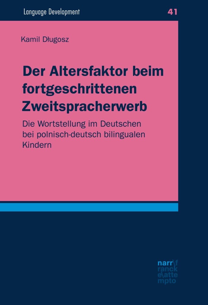 Der Altersfaktor beim fortgeschrittenen Zweitspracherwerb main product photo
