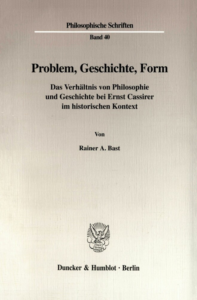 Problem, Geschichte, Form. main product photo