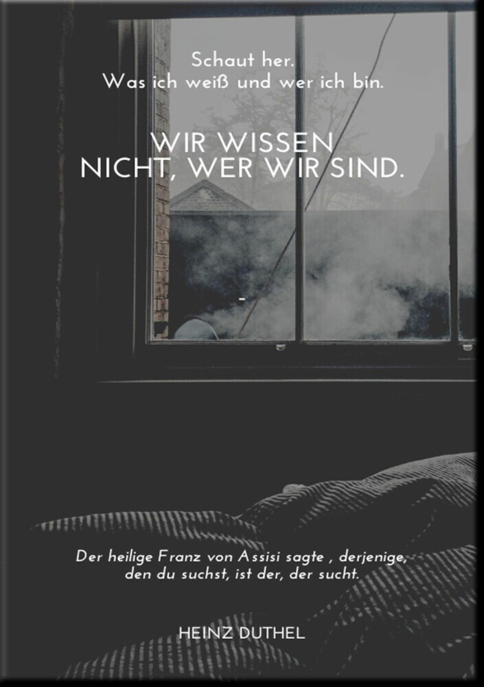 Wir wisssen nicht wer wir sind main product photo