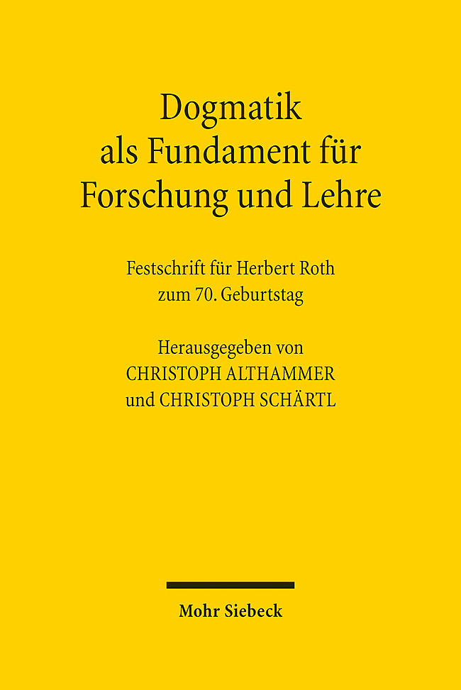 Dogmatik als Fundament für Forschung und Lehre main product photo