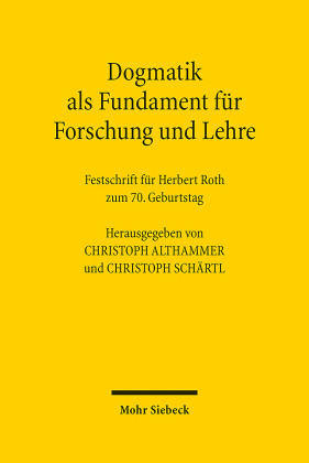 Dogmatik als Fundament für Forschung und Lehre