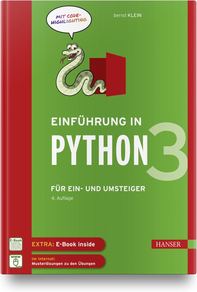 Einführung in Python 3 main product photo