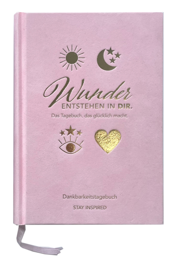 Dankbarkeitstagebuch: Wunder entstehen in dir | 3 Minuten am Tag für mehr Glück, Positivität, Dankbarkeit und Erfolg. main product photo