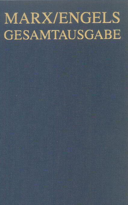 Karl Marx: Exzerpte und Notizen zur Geologie, Mineralogie und Agrikulturchemie, März bis September 1878 main product photo