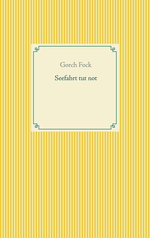 Seefahrt tut not main product photo