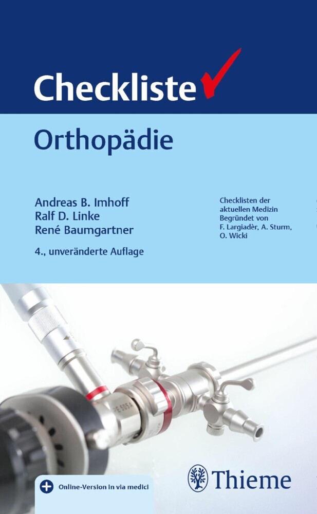 Checkliste Orthopädie main product photo