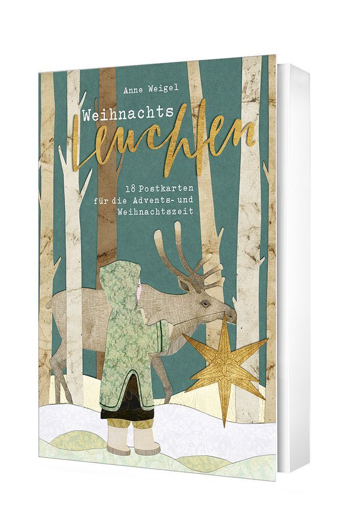 Weihnachtsleuchten - Postkartenset main product photo