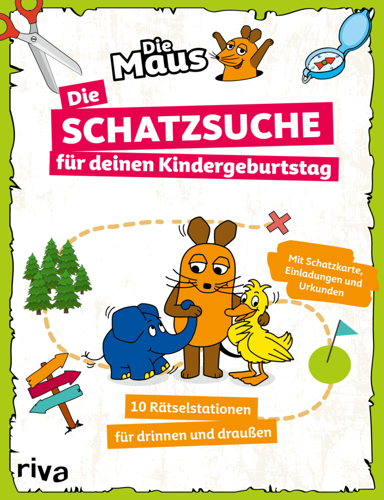 Die Maus - Die Schatzsuche/Schnitzeljagd für deinen Kindergeburtstag main product photo