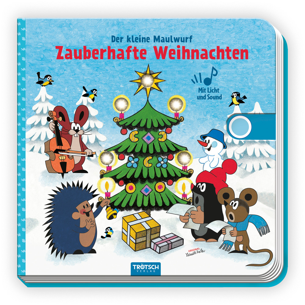 Trötsch Der kleine Maulwurf Soundbuch mit Licht Zauberhafte Weihnachten main product photo