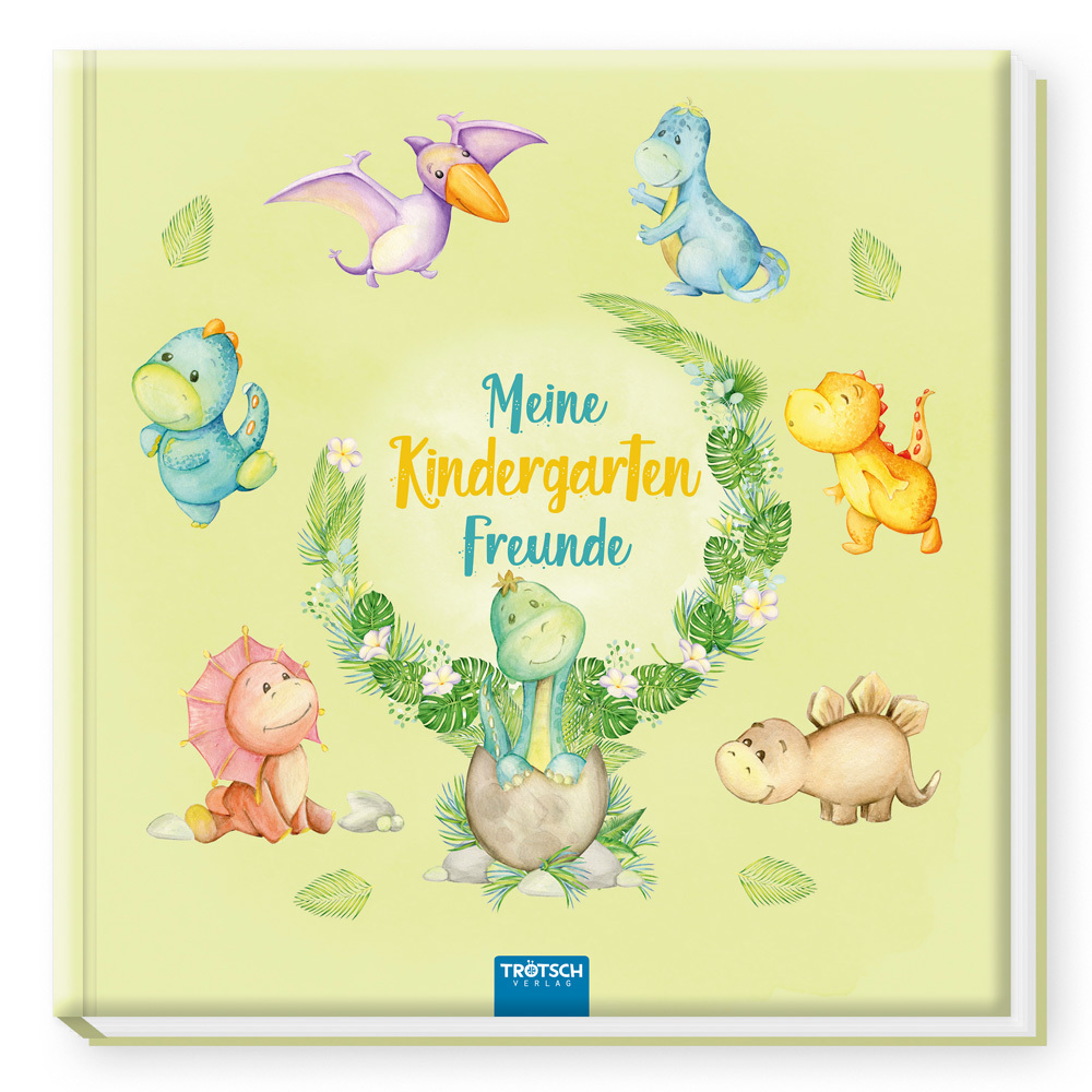Trötsch Eintragalbum Meine Kindergartenfreunde Dinosaurier main product photo