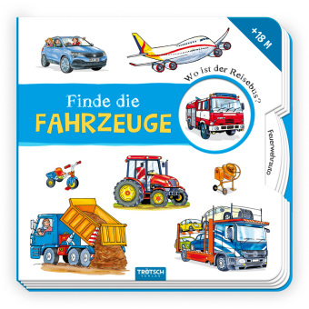 Trötsch Pappbilderbuch Finde die Fahrzeuge