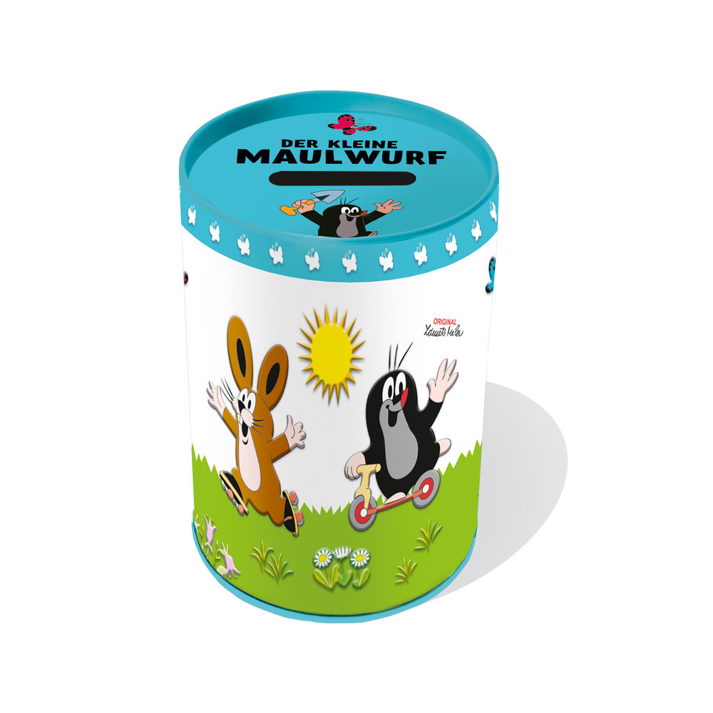 Trötsch Der kleine Maulwurf Spardose Fahrzeuge main product photo