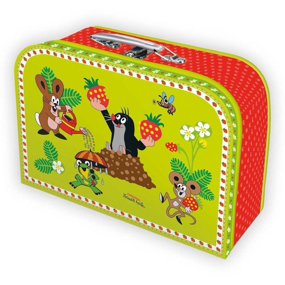 Trötsch Der kleine Maulwurf Kinderkoffer Erdbeere main product photo