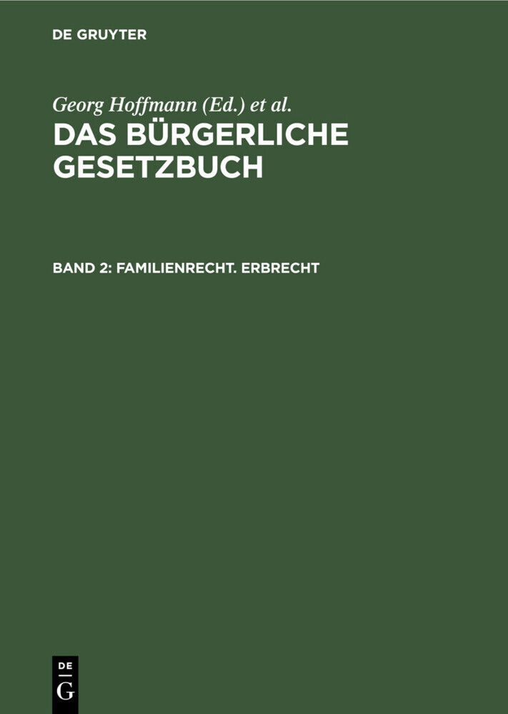 Familienrecht. Erbrecht main product photo