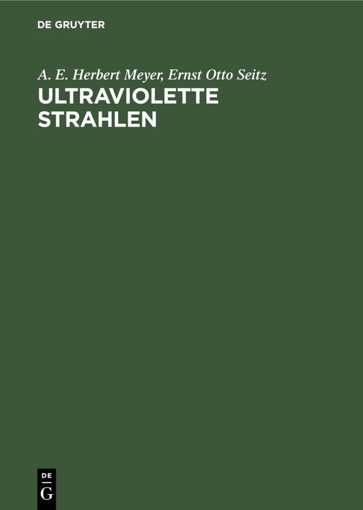 Ultraviolette Strahlen main product photo