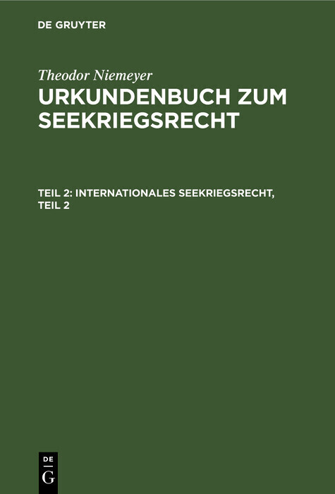 Internationales Seekriegsrecht, Teil 2 main product photo
