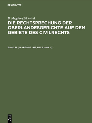 (Jahrgang 1915, Halbjahr 2.)
