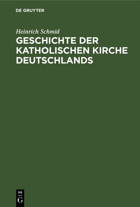 Geschichte der Katholischen Kirche Deutschlands main product photo
