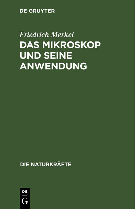 Das Mikroskop und seine Anwendung main product photo