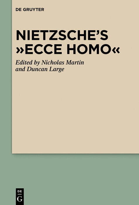 Nietzsche's 'Ecce Homo' main product photo