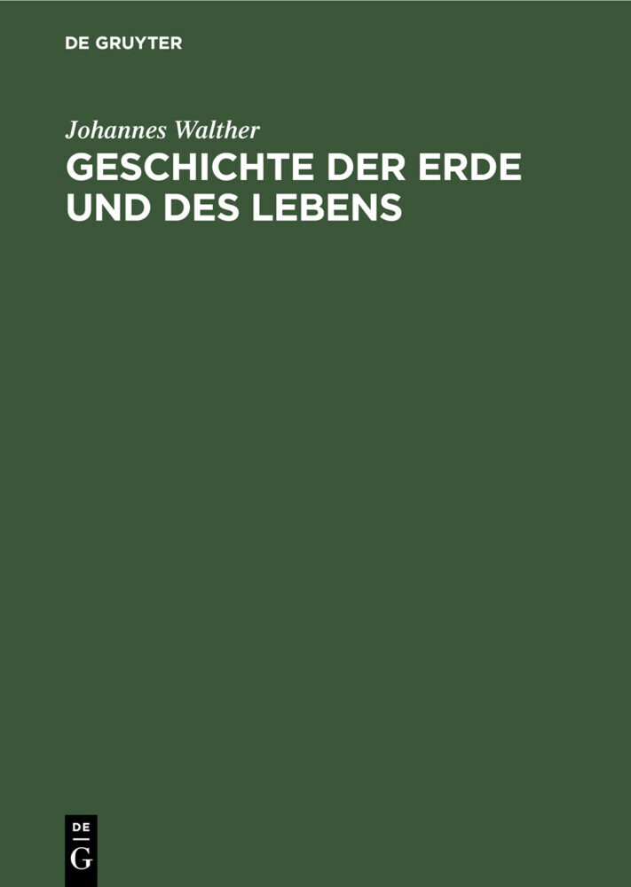 Geschichte der Erde und des Lebens main product photo
